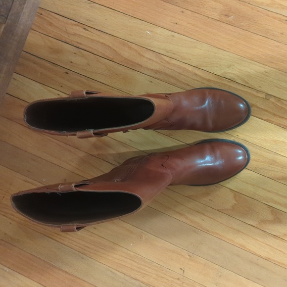 INC Brown leather boots - Picture 3 of 6